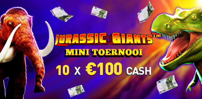 DOe mee met de Jurassic Giants Mini Toernooi