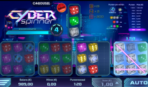 Cyber Spinner Online Casino Carousel Kerst Nieuwjaar 2021