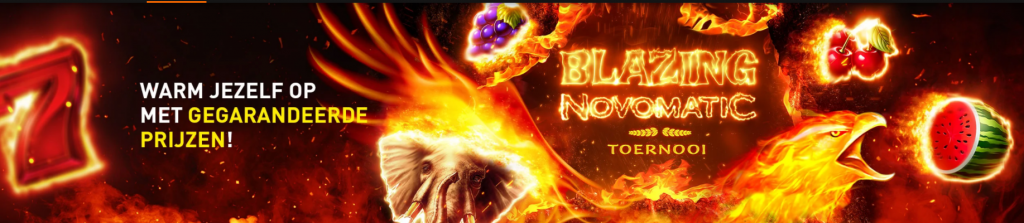 Blazing Novomatic Toernooi online Casino 777 Speelhal Hot games 2021