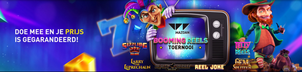 Booming Reels Toernooi Casino 777 online speelhal 2021