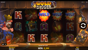 Gold Digger iSoftBet Wilde Westen online slot Casino 777 Circus februari 2021