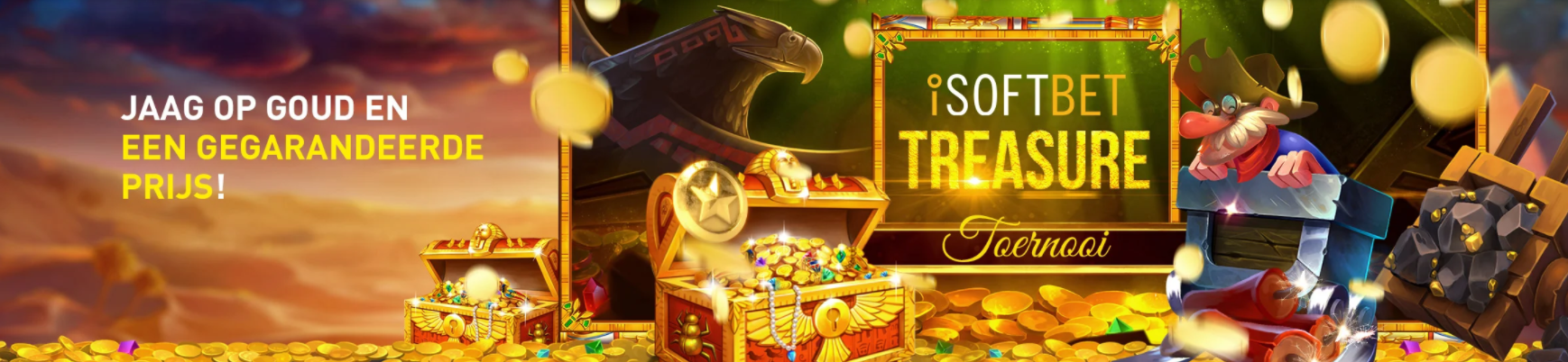 IsoftBet Treasure toernooi Casino 777 online speelhal Weekend februari 2021