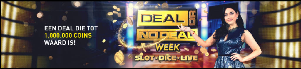 Deal or No Deal week bij Casino 777 online speelhal Live Dice 2021
