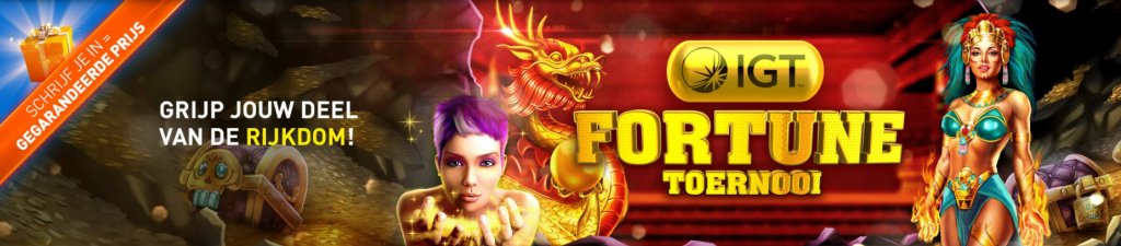 IGT Fortune toernooi online Casino 777 speelhal Weekend 2021