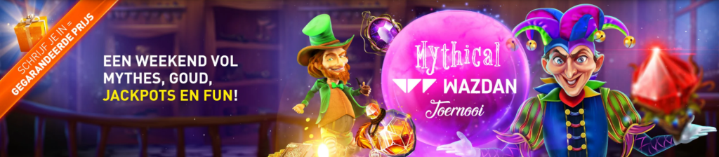 Mythical Wazdan toernooi online speelhal Casino 777 Gegarandeerde prijzen Magisch weekend 2021