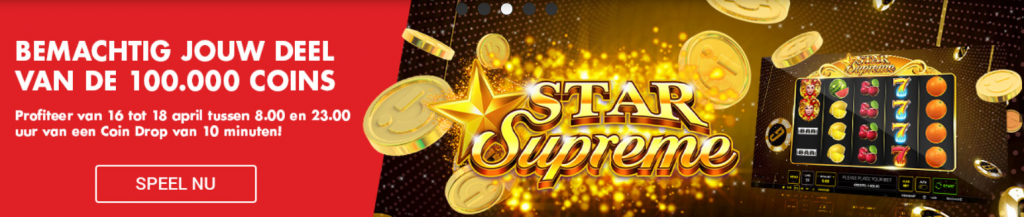 Coins Drop Circus Casino Weekend Promo Star Supreme speelhal 2021 online