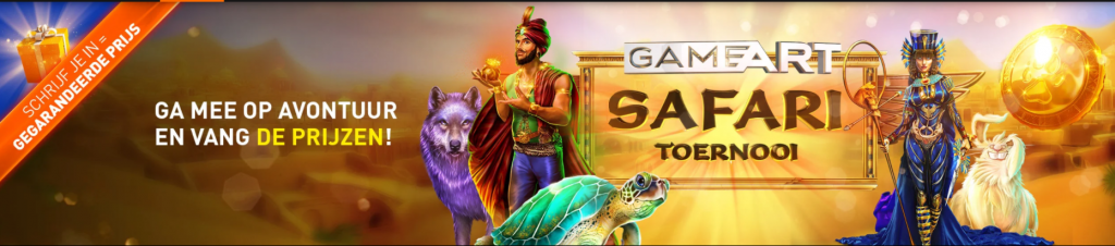 GameArt Safari toernooi Casino 777 online speelhal Gratis tokens Jackpot 2021