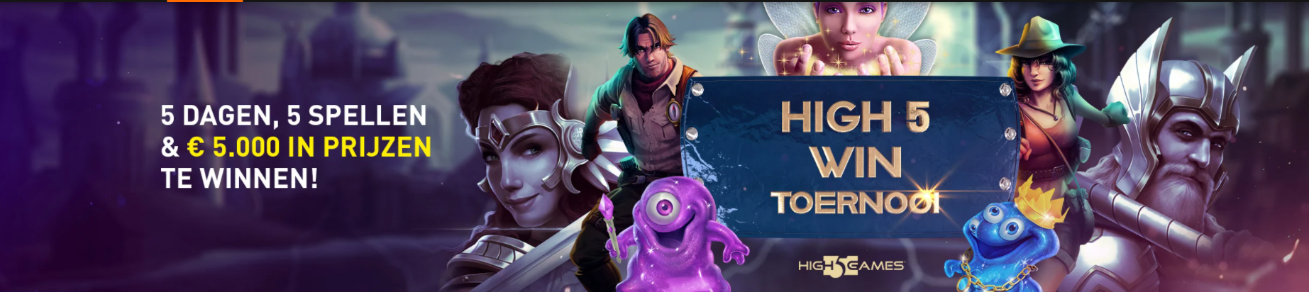 High Win Toernooi High 5 Games Online Casino 777 speelhal 1 miljoen Premium Coins