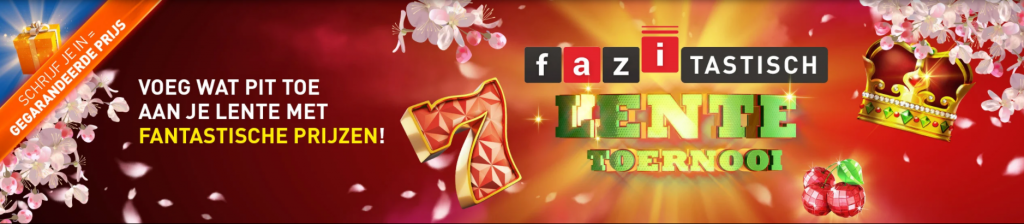 Lente Toernooi Fazi online Casino 777 speelhal 2021 Prijzenpot Jackpot