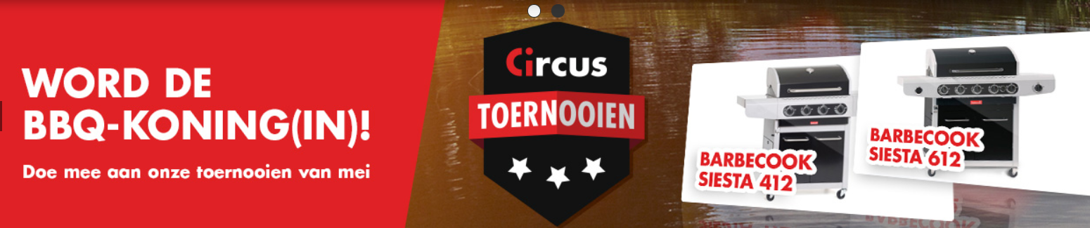 BBQ toernooi van Circus Casino is online 