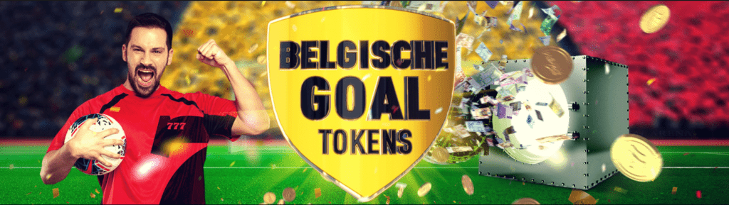 Belgische Goal Tokens Casino online Bet 777 wedkantoor speelhal Euro 2020 voetbal Promo's 2021