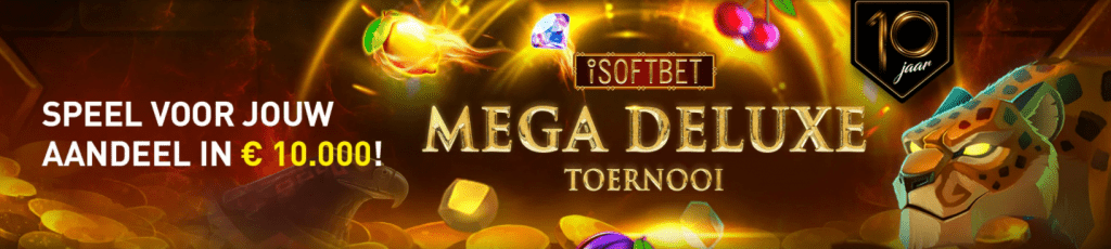 iSoftBet Mega Deluxe toernooi verjaardag online Casino 777 speelhal 10.000 Jackpot Prijzenpot 2021