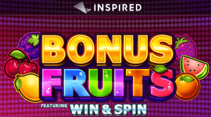 Bonus Fruits win & spin videoslots gokkast slot Spel van de week Casino 777 online speelhal Jackpot 2021
