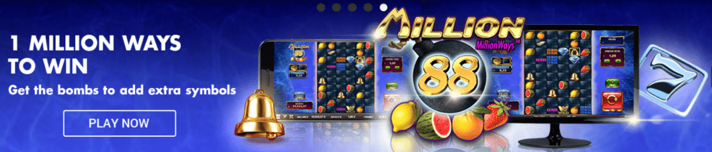 Million 88 Videoslot Slots spel gokken online speelhal Casino Circus Week 2021