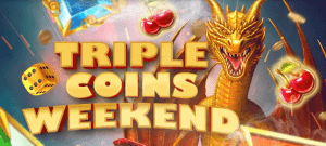 TRIple Coins Weekend Casino 777 arcade online Hadiah Turnamen Kemenangan Emas IGT Judi Slots